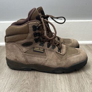 Vasque Alpha GTX Hiking Boots Women's 9 Brown Lace Up Gore-Tex Ankle Shoes VTG